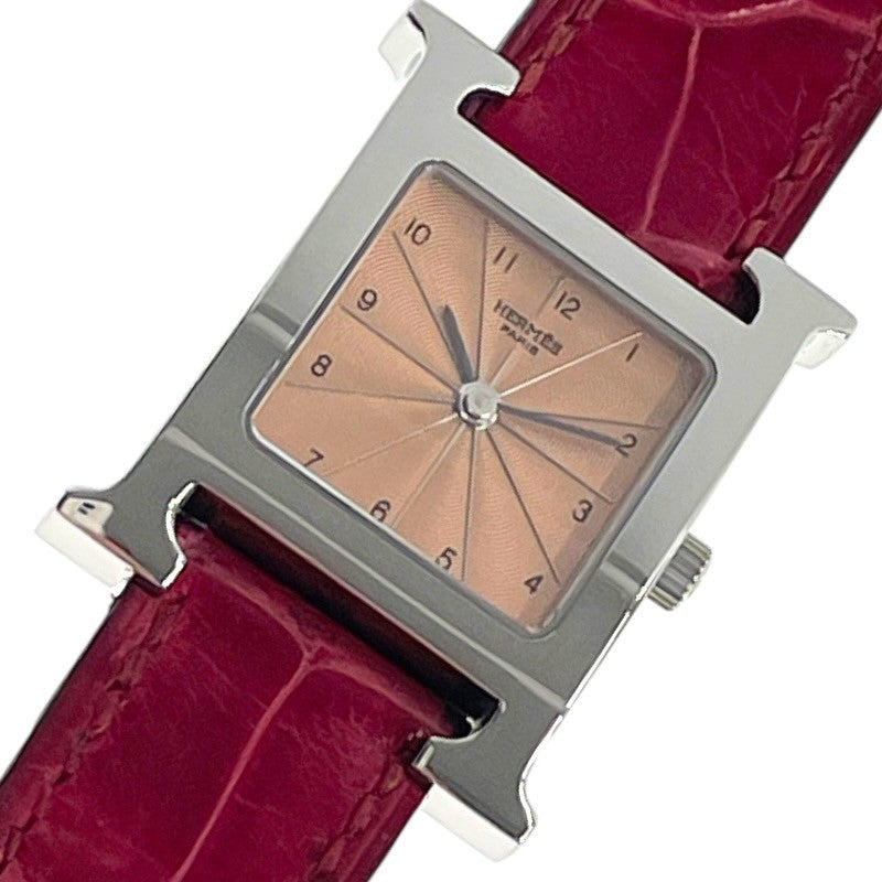 HERMES】エルメス『Hウォッチ ラムサス』RS1.205 レディース