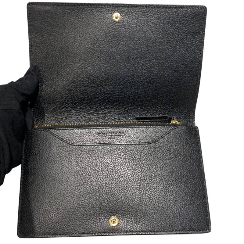 バレンシアガ BALENCIAGA チェーンウォレットショルダー 444168 レザー レザー レディース ショルダーバッグ