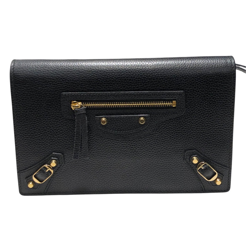 バレンシアガ BALENCIAGA チェーンウォレットショルダー 444168 レザー レザー レディース ショルダーバッグ