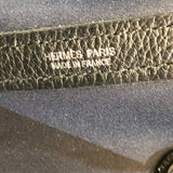 エルメス HERMES ガーデンパーティPM Y刻印(2020年製） ブラック シルバー金具 トワル/ネゴンダ ユニセックス ハンドバッグ