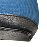 エルメス HERMES ガーデンパーティPM D刻印 ネイビー トワル　キャンバス/レザー ユニセックス ハンドバッグ