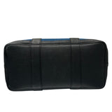 エルメス HERMES ガーデンパーティPM D刻印 ネイビー トワル　キャンバス/レザー ユニセックス ハンドバッグ