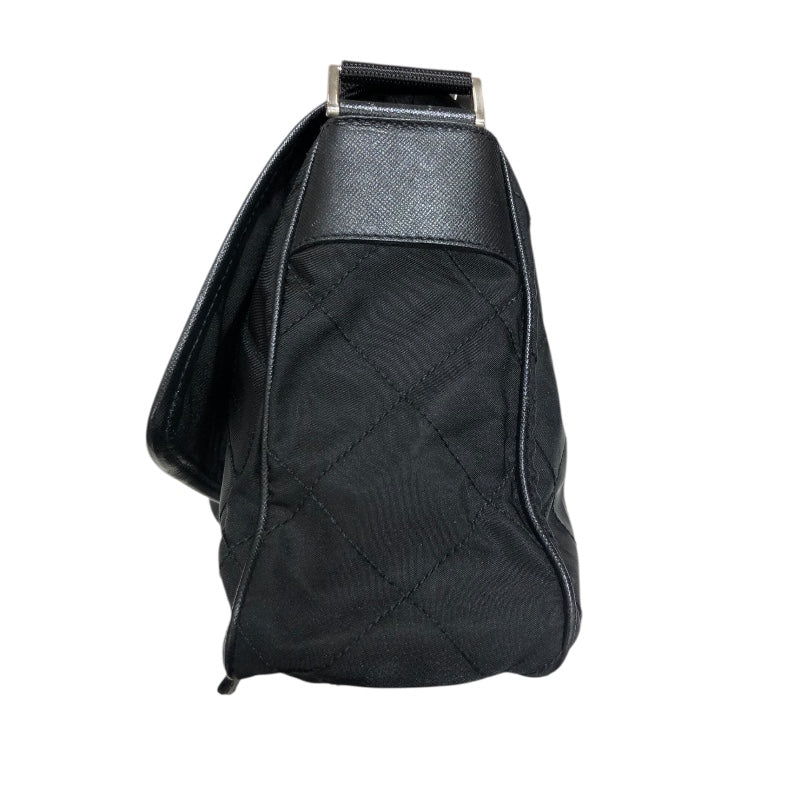 プラダ PRADA ナイロンショルダーバッグ BT0422 ブラック ナイロン メンズ ショルダーバッグ