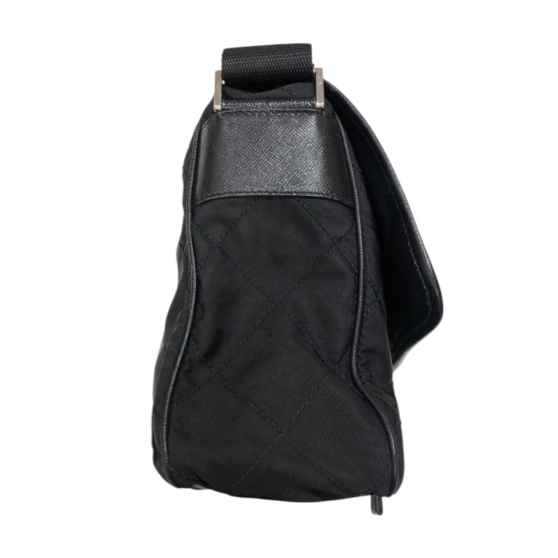 プラダ PRADA ナイロンショルダーバッグ BT0422 ブラック ナイロン メンズ ショルダーバッグ