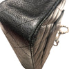 シャネル CHANEL マトラッセ25 A01112 ブラック・シルバー金具 キャビア レディース ショルダーバッグ