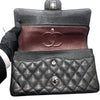 シャネル CHANEL マトラッセ25 A01112 ブラック・シルバー金具 キャビア レディース ショルダーバッグ