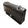シャネル CHANEL マトラッセ25 A01112 ブラック・シルバー金具 キャビア レディース ショルダーバッグ