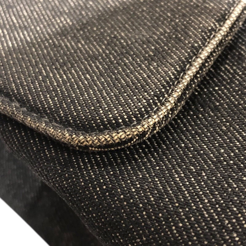 シャネル CHANEL ワンハンドバッグ ブラック デニム レディース ハンドバッグ