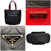 プラダ PRADA 2WAYバッグ 1BG273 ブラック×レッド ナイロン/レザー レディース トートバッグ