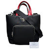 プラダ PRADA 2WAYバッグ 1BG273 ブラック×レッド ナイロン/レザー レディース トートバッグ