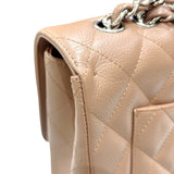 シャネル CHANEL デカマトラッセ30  A28600 ブラウン/シルバー金具 キャビアスキン レディース ショルダーバッグ