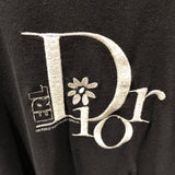 クリスチャン・ディオール Christian Dior ×ERL ロゴ刺繍ロングスリーブTシャツ 313J643A0753 コットン メンズ 長袖シャツ