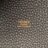 エルメス HERMES ピコタンロックMM U刻 ブルーニュイ ゴールド金具 トリヨンクレマンス レディース ハンドバッグ