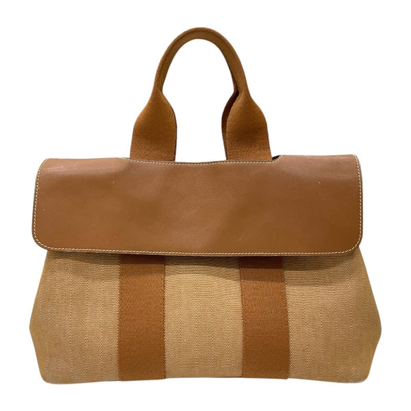 エルメス HERMES ヴァルパライソPM ゴールド シルバー金具 トワル/レザー レディース ハンドバッグ