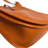 エルメス HERMES エヴリン2PM □K刻印 オレンジ シルバー金具 エプソン レディース ショルダーバッグ