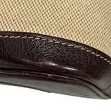 エルメス HERMES ガーデンパーティ TTPM □I刻 ベージュ×ブラウン トワル/ブッフル レディース トートバッグ ハンドバッグ