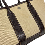 エルメス HERMES ガーデンパーティ TTPM □I刻 ベージュ×ブラウン トワル/ブッフル レディース トートバッグ ハンドバッグ