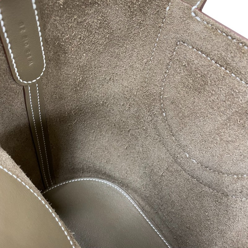 エルメス HERMES インザループ18 W刻 エトゥープ シルバー金具 トリヨン レディース ハンドバッグ