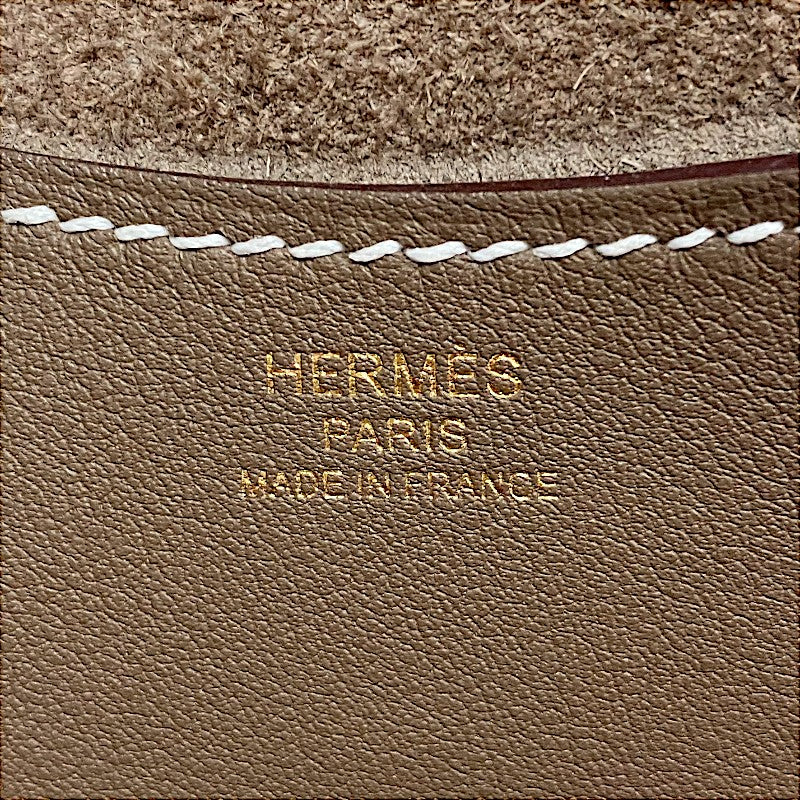エルメス HERMES インザループ18 B刻 エトゥープ ゴールド金具 トリヨン レディース ハンドバッグ