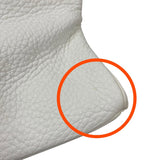 エルメス HERMES ショルダーバーキン □J刻 ホワイト シルバー金具 トリヨンクレマンス レディース ショルダーバッグ