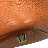 エルメス HERMES ピコタンロックPM □R刻 オレンジ シルバー金具 トリヨン レディース ハンドバッグ