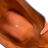 エルメス HERMES ピコタンロックPM □R刻 オレンジ シルバー金具 トリヨン レディース ハンドバッグ