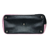 シャネル CHANEL カンボンライン ラージトートバッグ A25169 ピンク×ブラック ラムスキン レディース トートバッグ