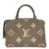 ルイ・ヴィトン LOUIS VUITTON プティ・パレPM M58914 トゥルトレール クレーム バイカラー モノグラム・アンプラント レザー レディース ハンドバッグ