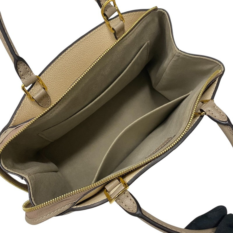 ルイ・ヴィトン LOUIS VUITTON プティ・パレPM M58914 トゥルトレール クレーム バイカラー モノグラム・アンプラント レザー レディース ハンドバッグ