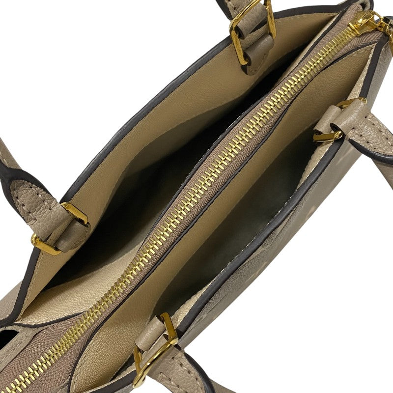ルイ・ヴィトン LOUIS VUITTON プティ・パレPM M58914 トゥルトレール クレーム バイカラー モノグラム・アンプラント レザー レディース ハンドバッグ