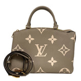 ルイ・ヴィトン LOUIS VUITTON プティ・パレPM M58914 トゥルトレール クレーム バイカラー モノグラム・アンプラント レザー レディース ハンドバッグ