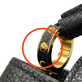 ルイ・ヴィトン LOUIS VUITTON カプシーヌMINI M56071 ブラック トリヨン レディース ショルダーバッグ