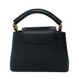 ルイ・ヴィトン LOUIS VUITTON カプシーヌMINI M56071 ブラック トリヨン レディース ショルダーバッグ