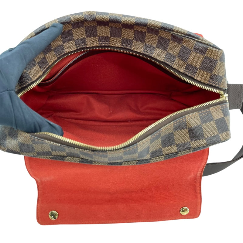ルイ・ヴィトン LOUIS VUITTON ナヴィグリオ N45255 ブラウン ダミエ・エベヌ レディース ショルダーバッグ