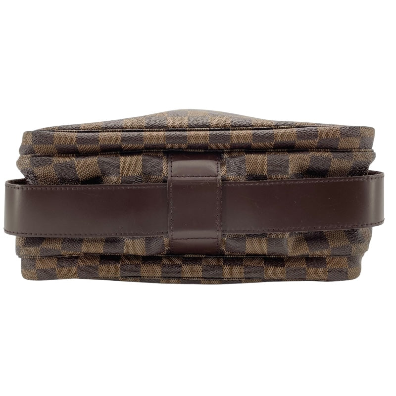 ルイ・ヴィトン LOUIS VUITTON ナヴィグリオ N45255 ブラウン ダミエ・エベヌ レディース ショルダーバッグ