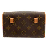 ルイ・ヴィトン LOUIS VUITTON ポシェットフロランティーヌ M51855 ブラウン モノグラムキャンバス レディース ポーチ