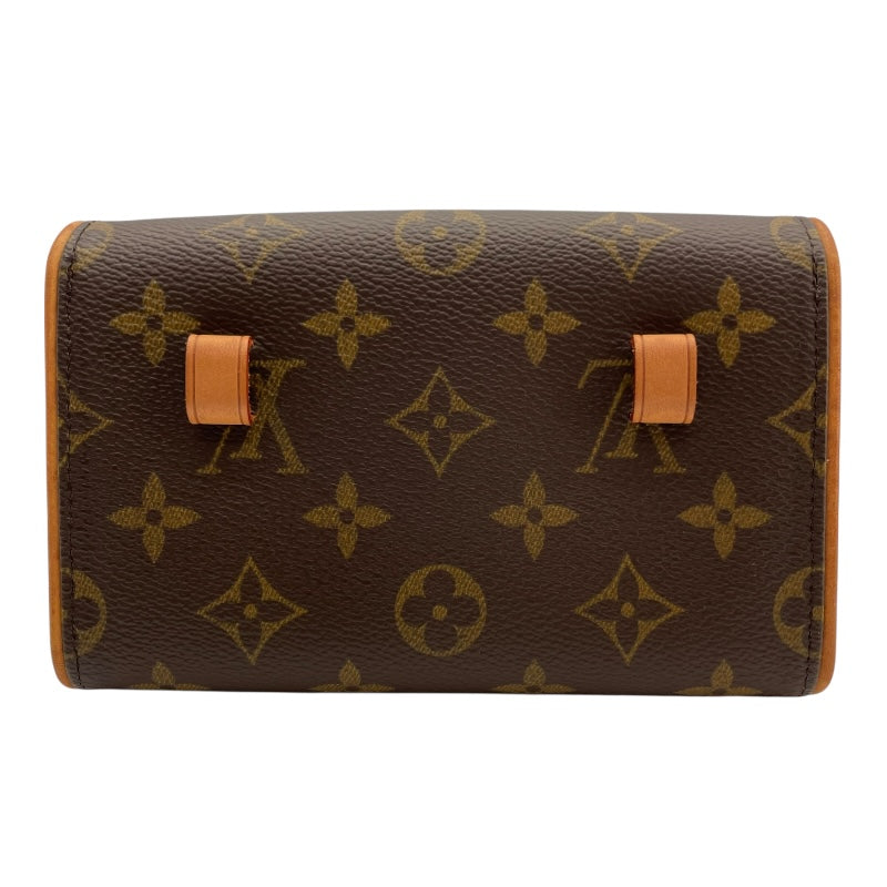 ルイ・ヴィトン LOUIS VUITTON ポシェットフロランティーヌ M51855 ブラウン モノグラムキャンバス レディース ポーチ