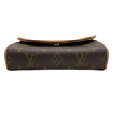 ルイ・ヴィトン LOUIS VUITTON ポシェットフロランティーヌ M51855 ブラウン モノグラムキャンバス レディース ポーチ