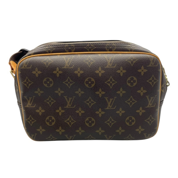 ルイ・ヴィトン LOUIS VUITTON リポーターPM M45254 ブラウン モノグラムキャンバス ユニセックス ショルダーバッグ