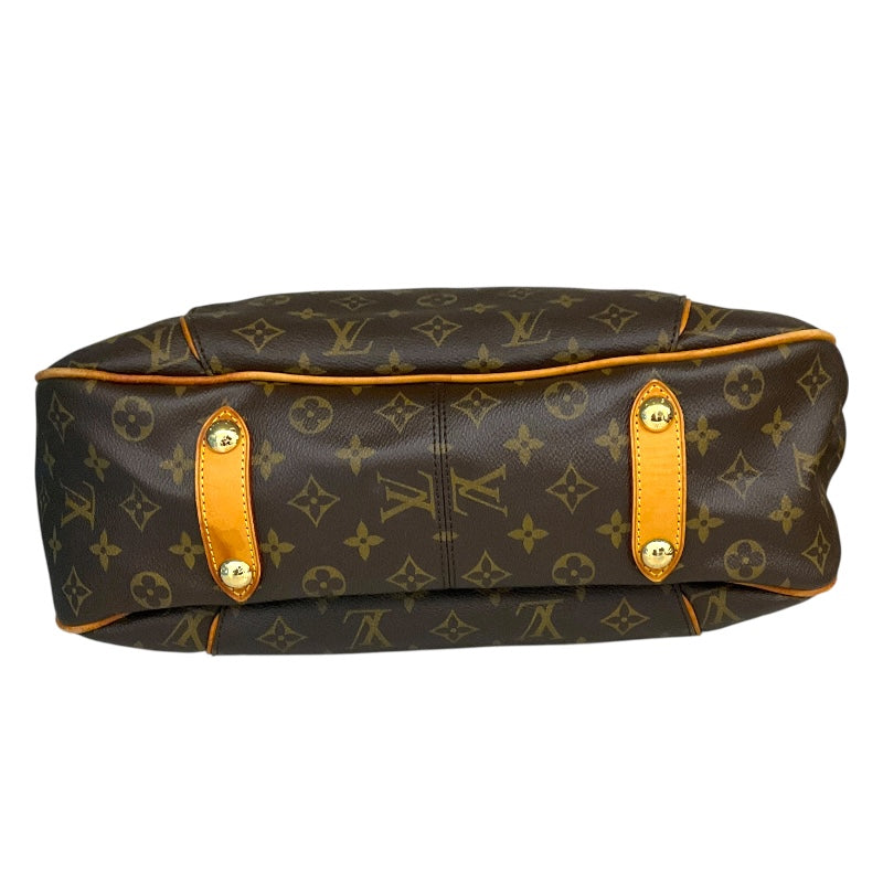 ルイ・ヴィトン LOUIS VUITTON ｶﾞﾘｴﾗPM M56382 ブラウン/ゴールド金具 PVCコーティングキャンバス モノグラム ユニセックス トートバッグ