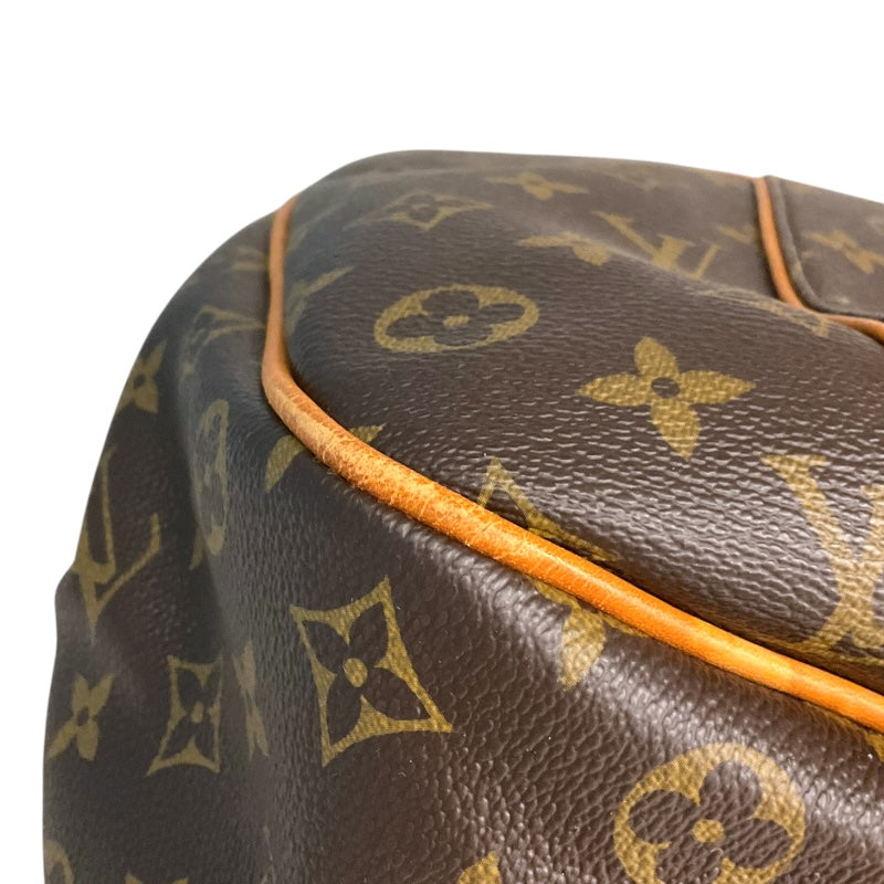 ルイ・ヴィトン LOUIS VUITTON ｶﾞﾘｴﾗPM M56382 ブラウン/ゴールド金具 PVCコーティングキャンバス モノグラム ユニセックス トートバッグ