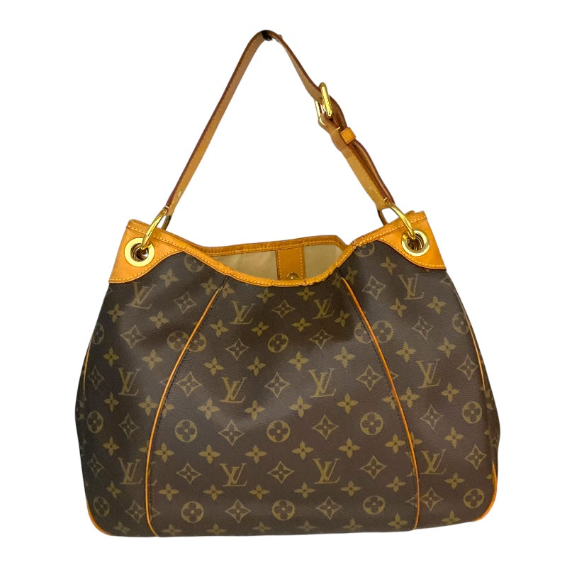 ルイ・ヴィトン LOUIS VUITTON ｶﾞﾘｴﾗPM M56382 ブラウン/ゴールド金具 PVCコーティングキャンバス モノグラム ユニセックス トートバッグ