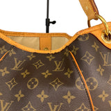 ルイ・ヴィトン LOUIS VUITTON ｶﾞﾘｴﾗPM M56382 ブラウン/ゴールド金具 PVCコーティングキャンバス モノグラム ユニセックス トートバッグ