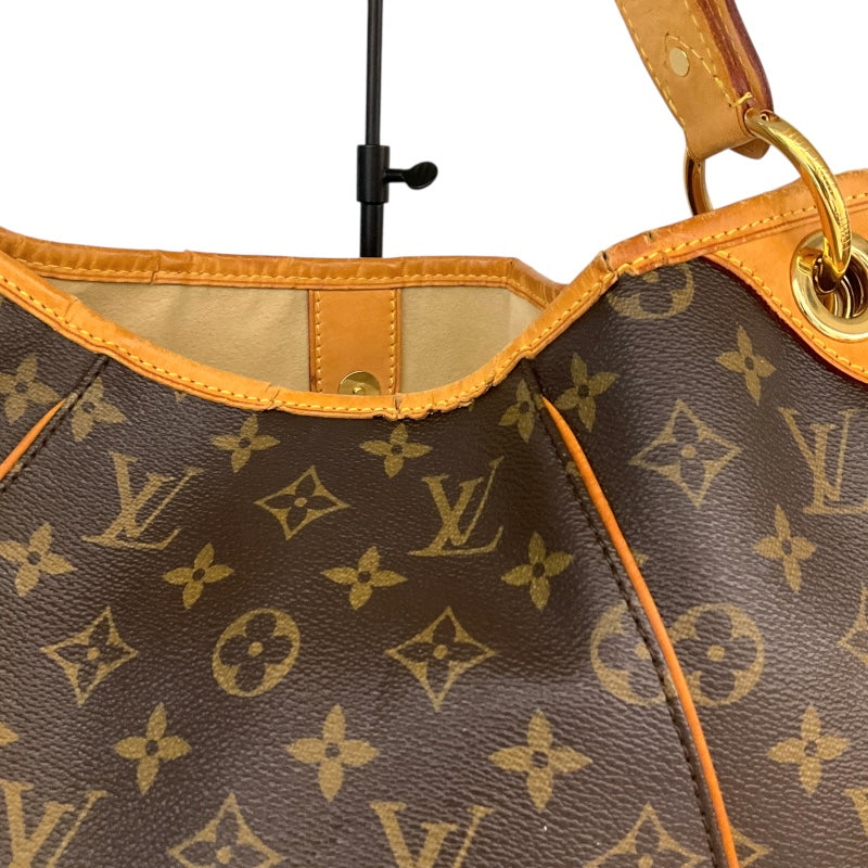 ルイ・ヴィトン LOUIS VUITTON ｶﾞﾘｴﾗPM M56382 ブラウン/ゴールド金具 PVCコーティングキャンバス モノグラム ユニセックス トートバッグ