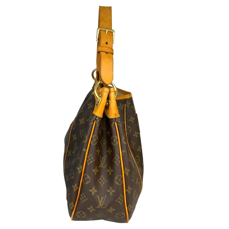 ルイ・ヴィトン LOUIS VUITTON ｶﾞﾘｴﾗPM M56382 ブラウン/ゴールド金具 PVCコーティングキャンバス モノグラム ユニセックス トートバッグ