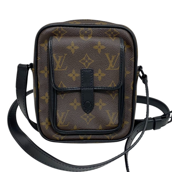 ルイ・ヴィトン LOUIS VUITTON クリストファー ウエアラブル ウォレット M69404 モノグラム・マカサー ユニセックス ショルダーバッグ