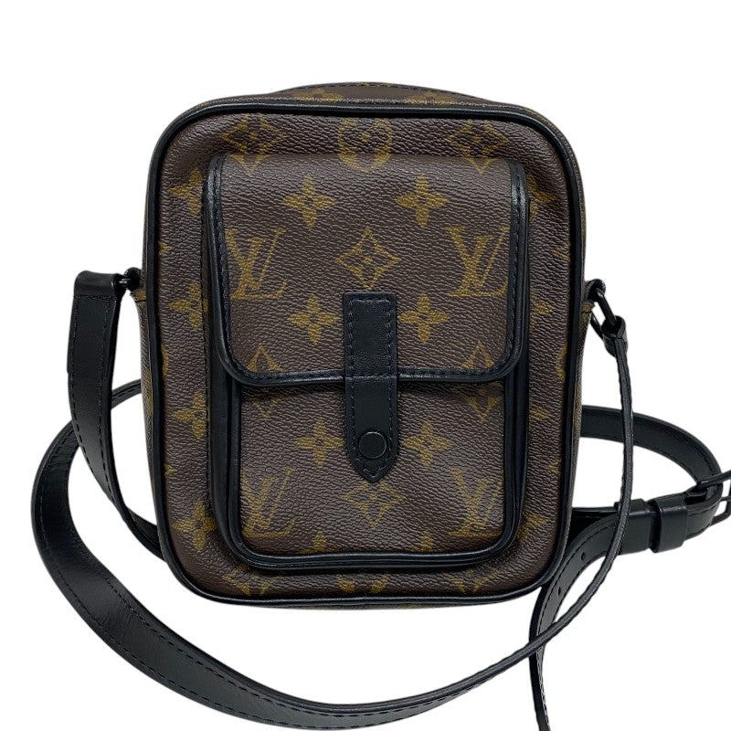 ルイ・ヴィトン LOUIS VUITTON クリストファー ウエアラブル ウォレット M69404 モノグラム・マカサー ユニセックス ショルダーバッグ