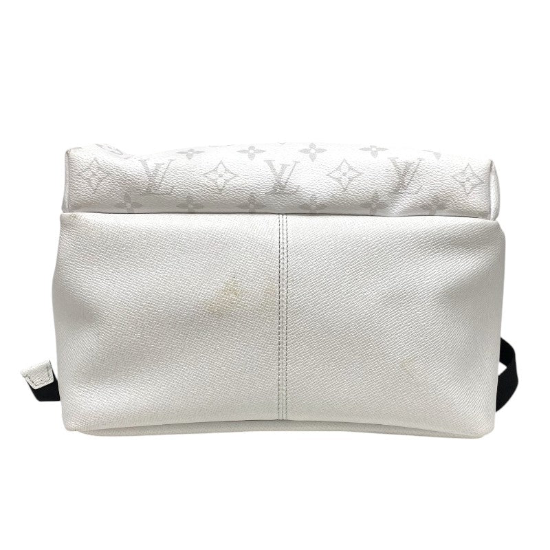 ルイ・ヴィトン LOUIS VUITTON ディスカバリー・バックパックPM M30953 ホワイト タイガ・レザー/モノグラム・キャンバス メンズ リュック・デイパック