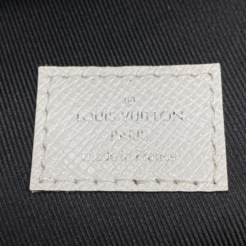 ルイ・ヴィトン LOUIS VUITTON ディスカバリー・バックパックPM M30953 ホワイト タイガ・レザー/モノグラム・キャンバス メンズ リュック・デイパック