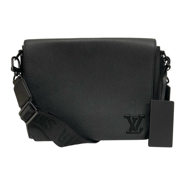 ルイ・ヴィトン LOUIS VUITTON テイクオフ・メッセンジャー M57080 ノワール LVアエログラム メンズ メッセンジャーバッグ